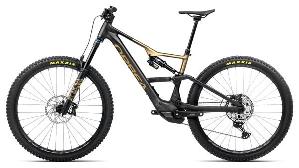 VTT Électrique Tout-Suspendu Orbea Rise LT H10 Shimano Deore XT/SLX 12V 630 Wh 29'' Noir Diamond Vert Splash Olive 2025 – Image 2