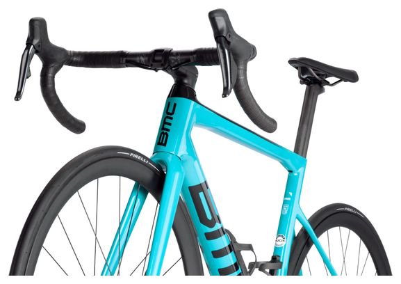 Vélo de Route BMC Teammachine SLR 01 Four Shimano Ultegra Di2 12V 700 mm Bleu Turquoise – Image 8
